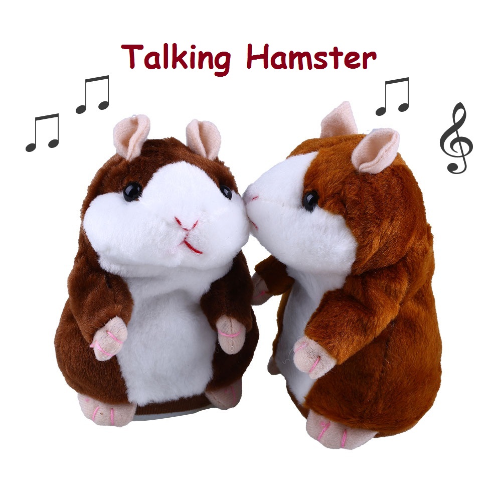 Lovely Talking Hamster Speak Sound Record Repeat Stuffed Plush Kids Toy | eBay