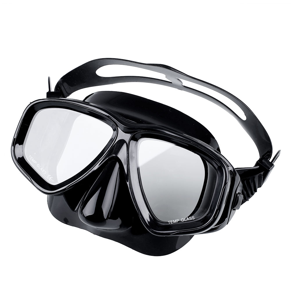 Swimming Diving Mask Goggles Snorkel AntiFog Waterproof Scuba Glasses