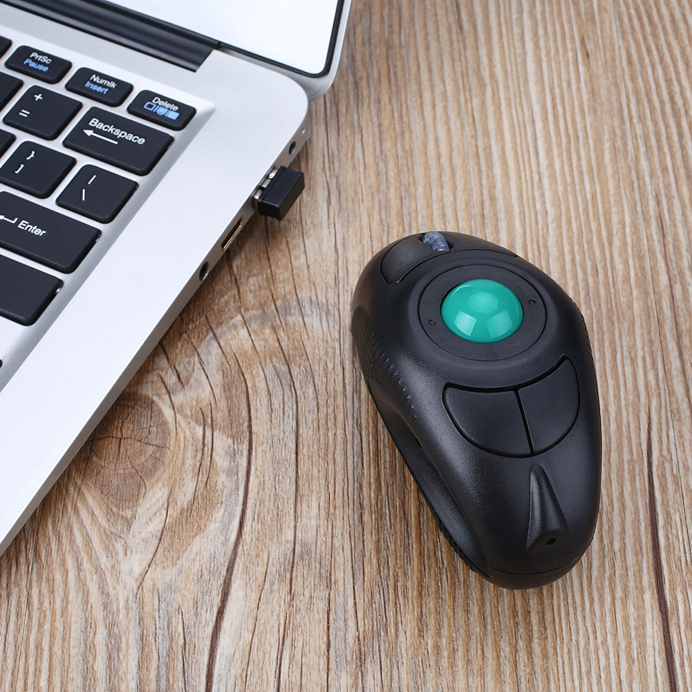 Y10W Wireless Handheld Trackball Mouse 2.4GHZ Air Mouse For Laptop