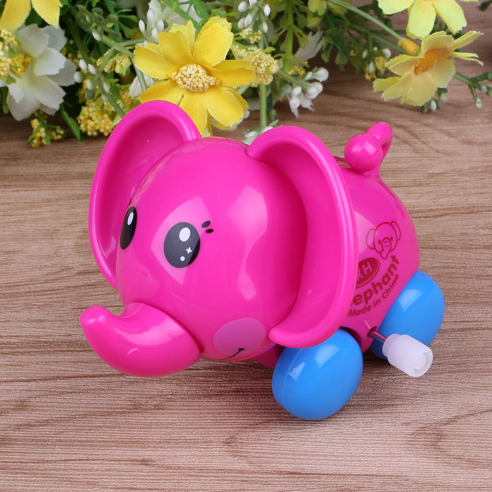 1Pcs Wind Up Elephant Design Toy Clockwork Spring Toys For Kids Kid