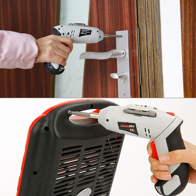 45pcs Multifunction Adjustable Electric Silent Drill Driver Setting