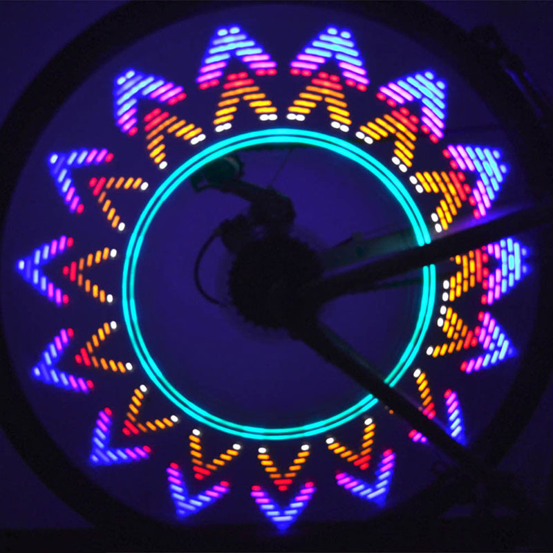 Outdoor Bicycle Car LED Neon Waterproof Wheel Glow Stick Spoke Light For Cycling eBay