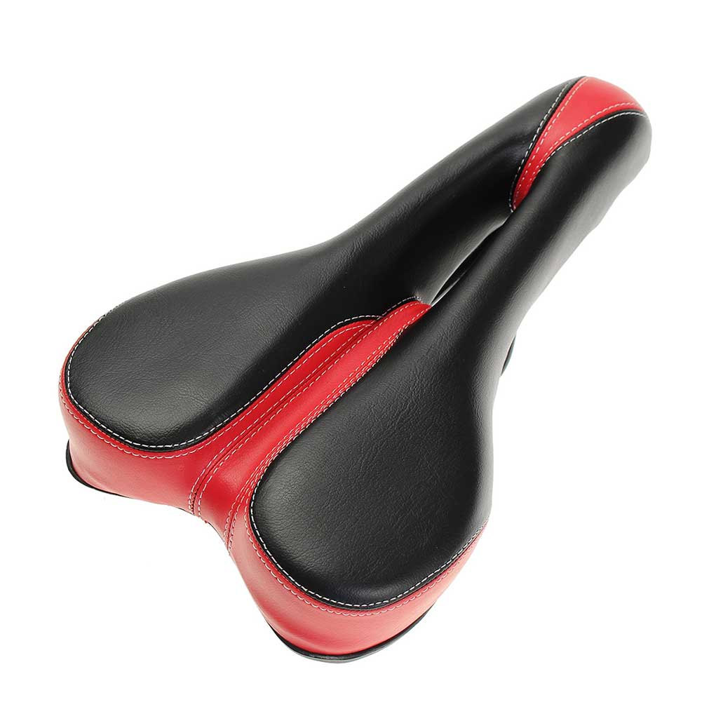 Red Soft MTB Gel Comfort Saddle Bike Road Bicycle Cycling Seat Cushion Pad