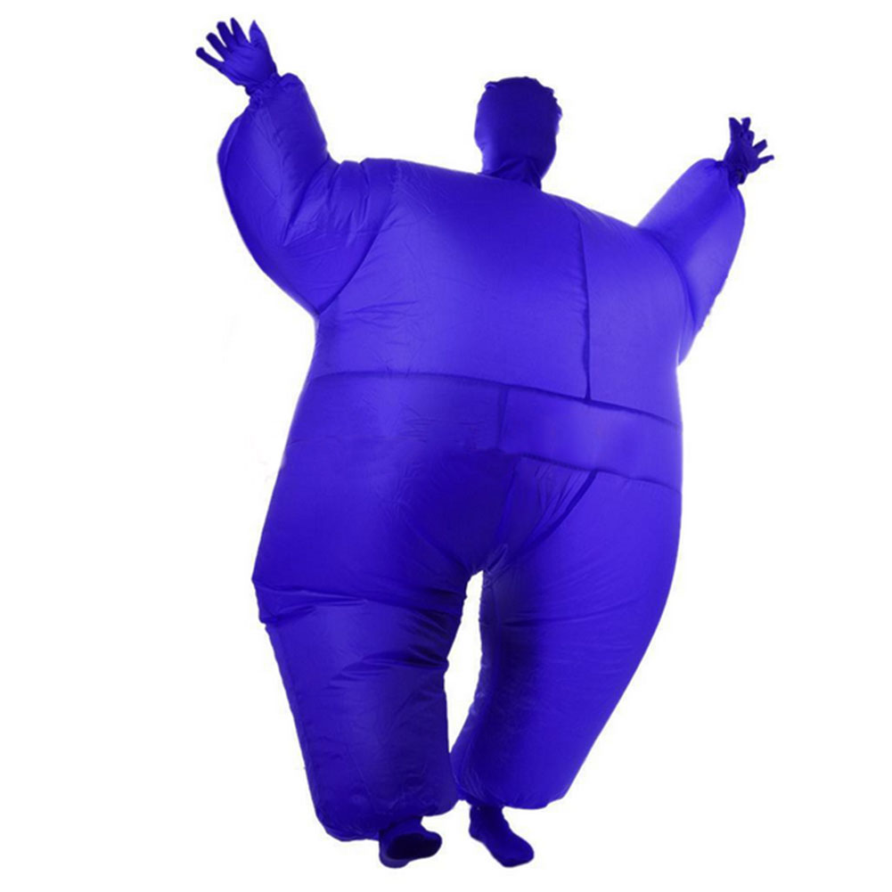 Inflatable Adult Chub Fat Masked Suit Fat Guy Costume Party Holiday