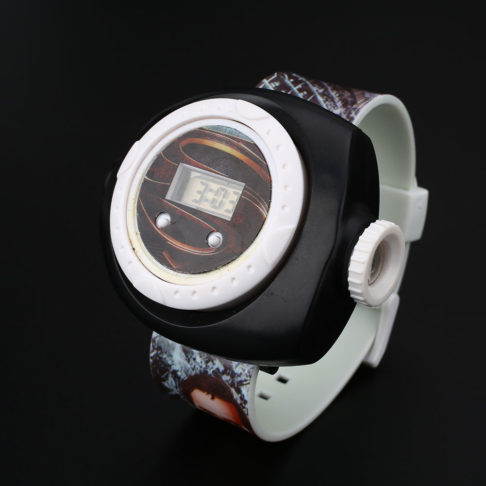 Kid's Chic Cartoon Projection Watches Projector Patterns Children Favors Toy eBay