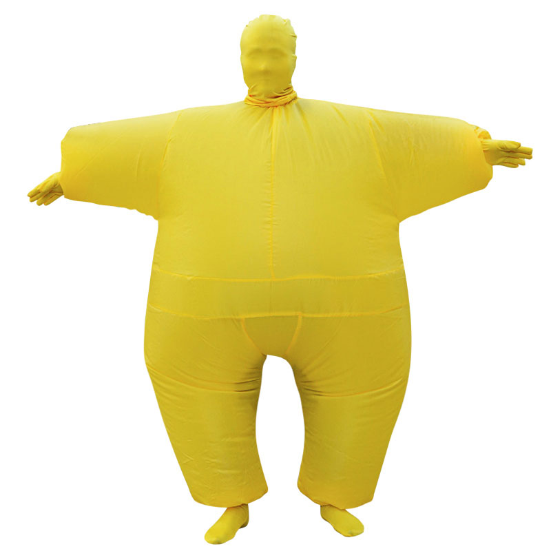 Inflatable Adult Chub Fat Masked Suit Fat Guy Costume Party Holiday Cosplay | eBay