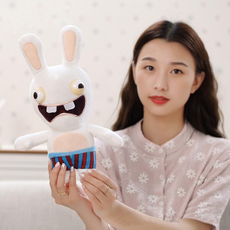 rabbit plush pillow