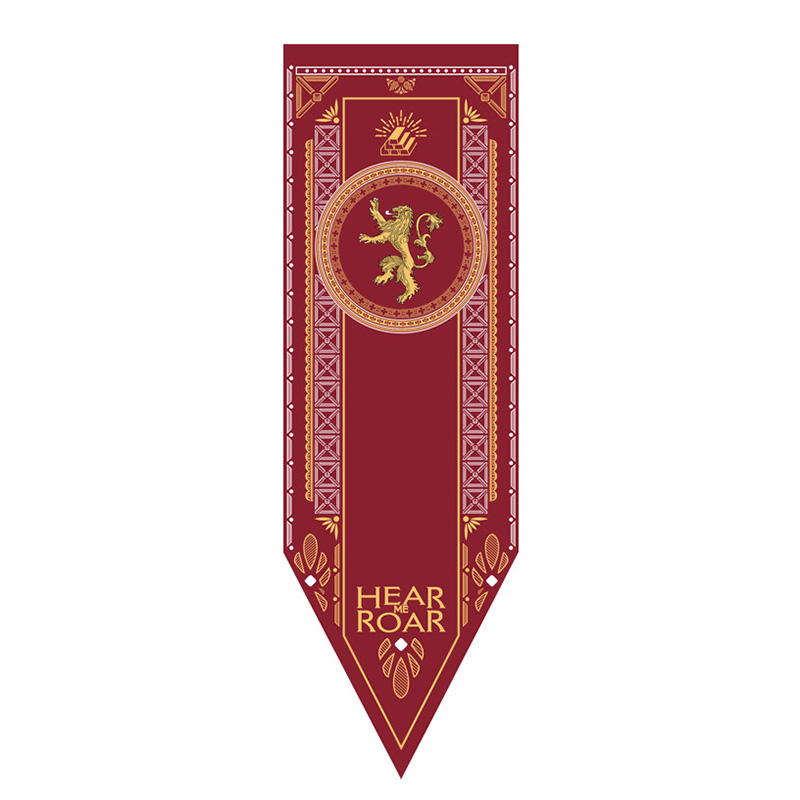 Fabric Poster Print Game of Thrones House Stark Banner Flag Decor ...
