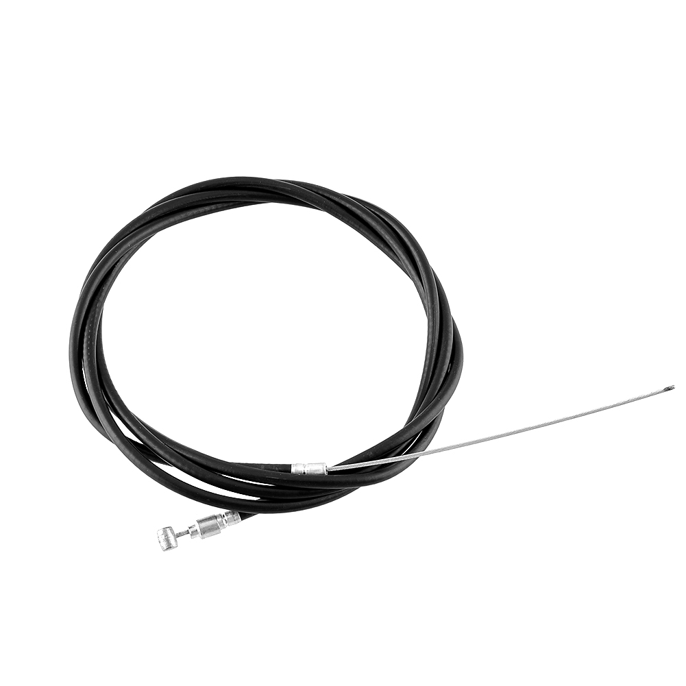 white bicycle brake cables