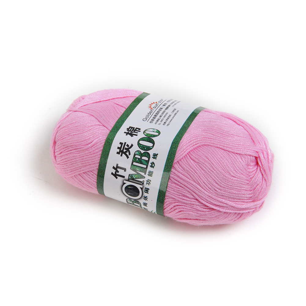 Wholesale! Soft Smooth Natural Bamboo Cotton Knitting Yarn Fingering 50 ...