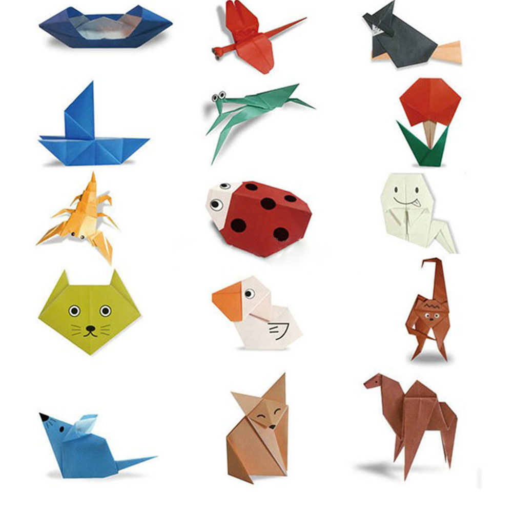 origami square paper double sided sheets craft diy