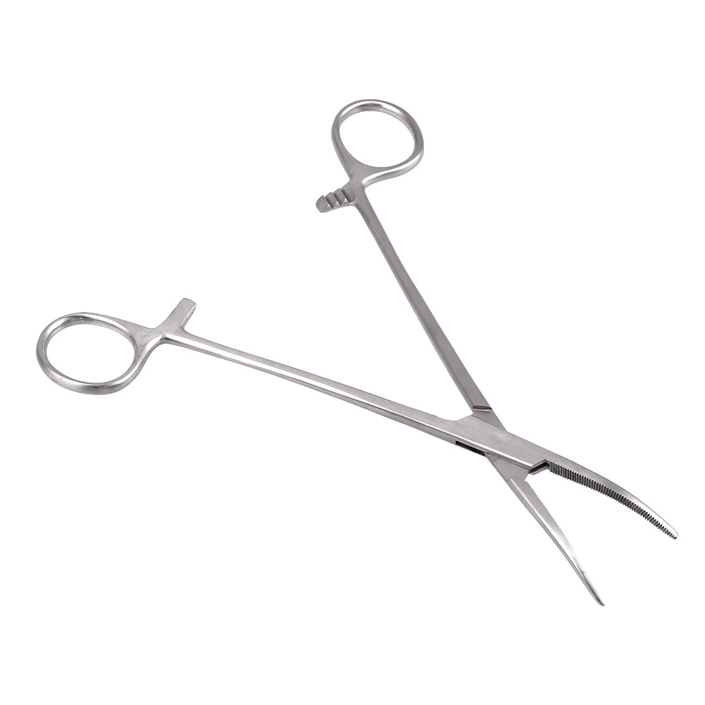 Fishing Elbow Scissors Hemostat Pliers Fish Line Cutter Hook Remover
