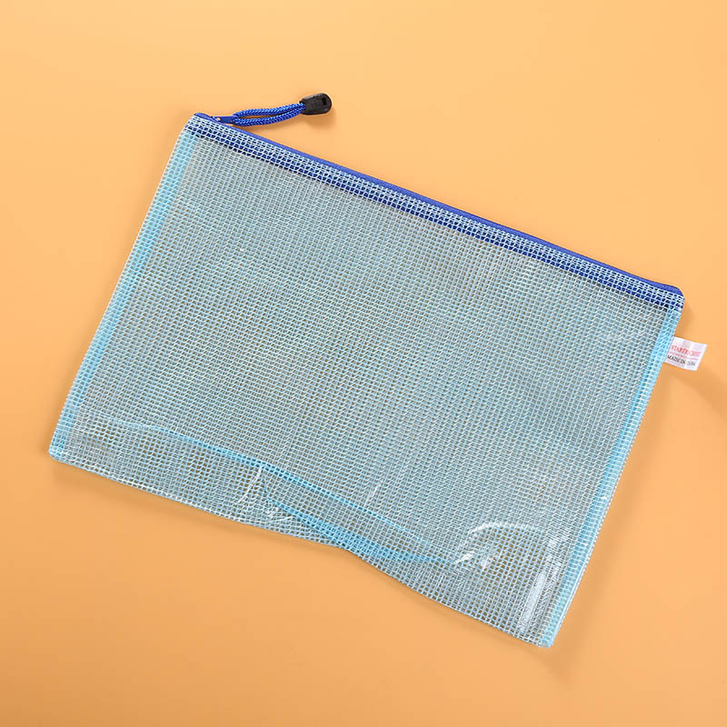 36CB A3A2 A4 Clear Plastic Zip File Bags Storage Folder Protective
