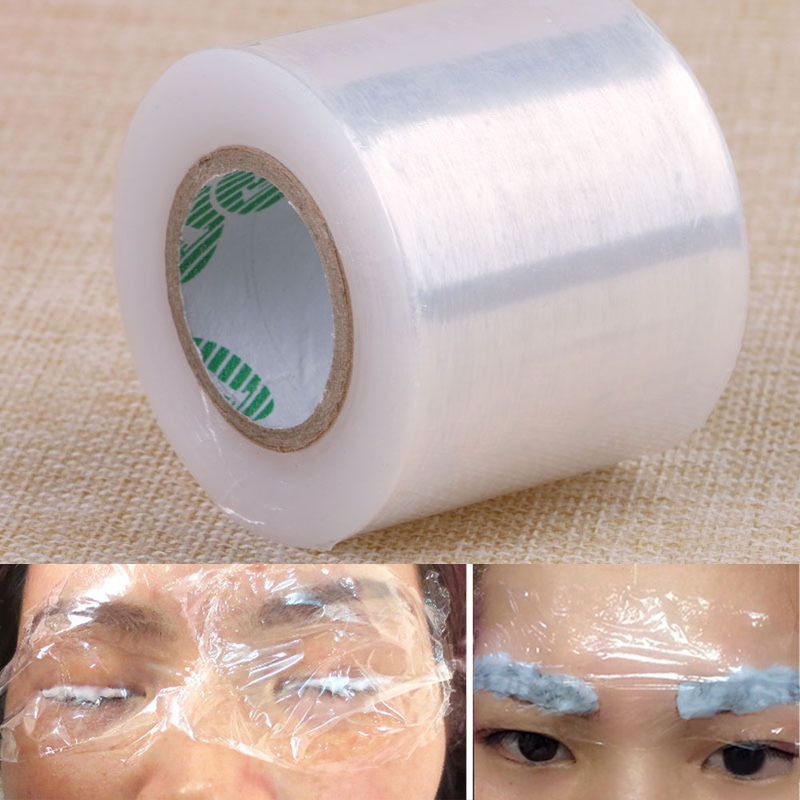 1Roll Permanent Tattoo Plastic Wrap Microblading Eyebrow Tape