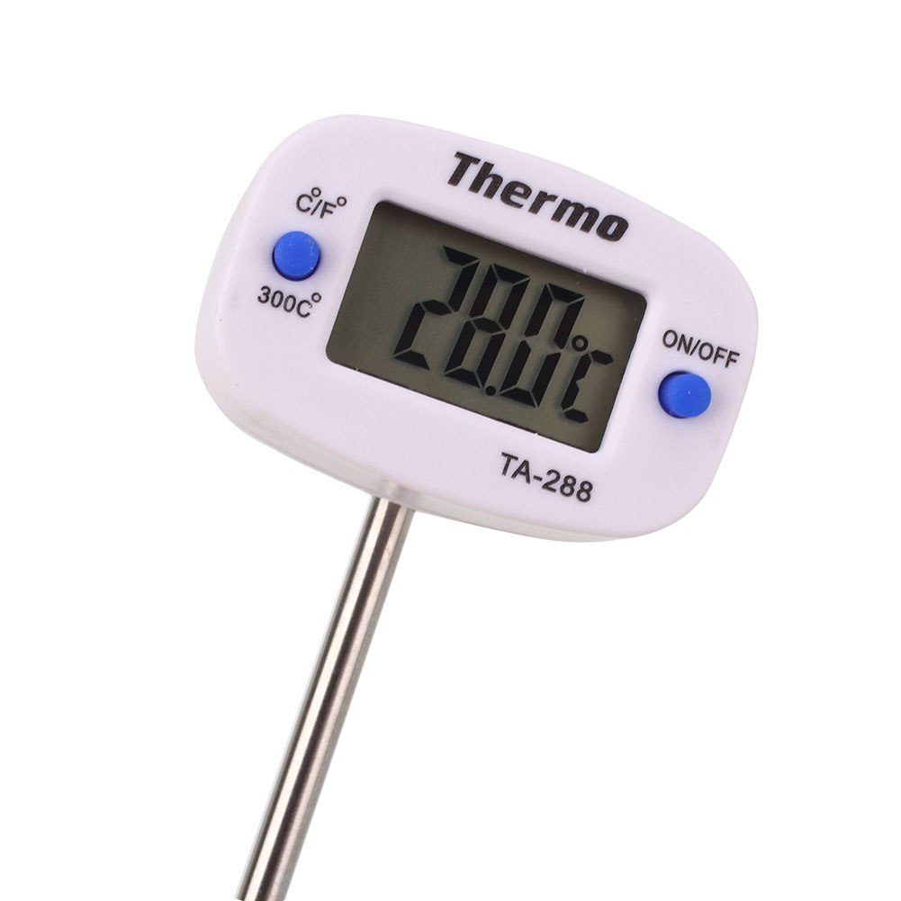 A359 White Cooking Temperature Gauge Milk Home Professional Food
