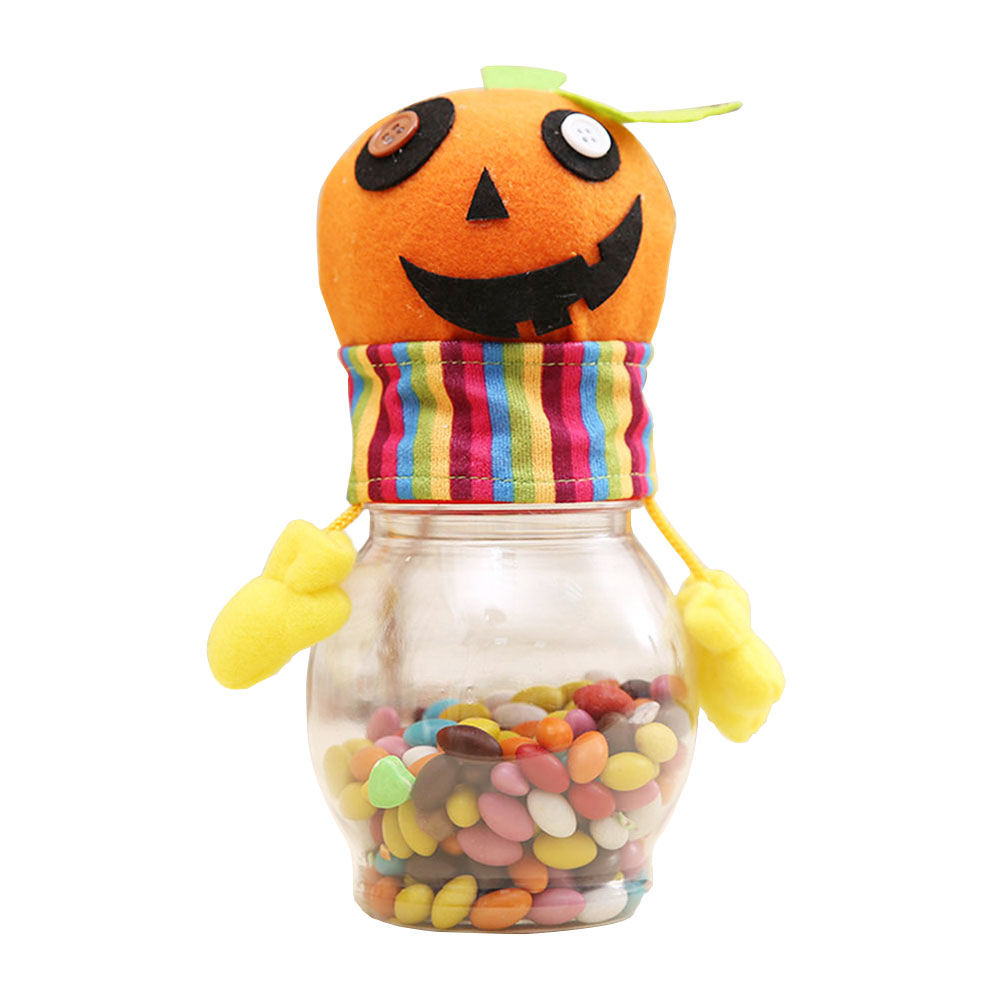 ghost pumpkins halloween candy bottle window show office