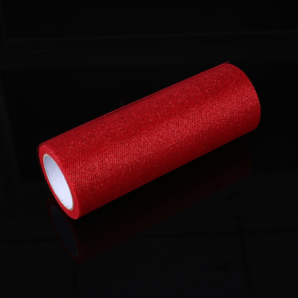 Details About 7879 Tulle Roll Skirt Wedding Supplies Chair Red Tulle Roll Spool Runner Table