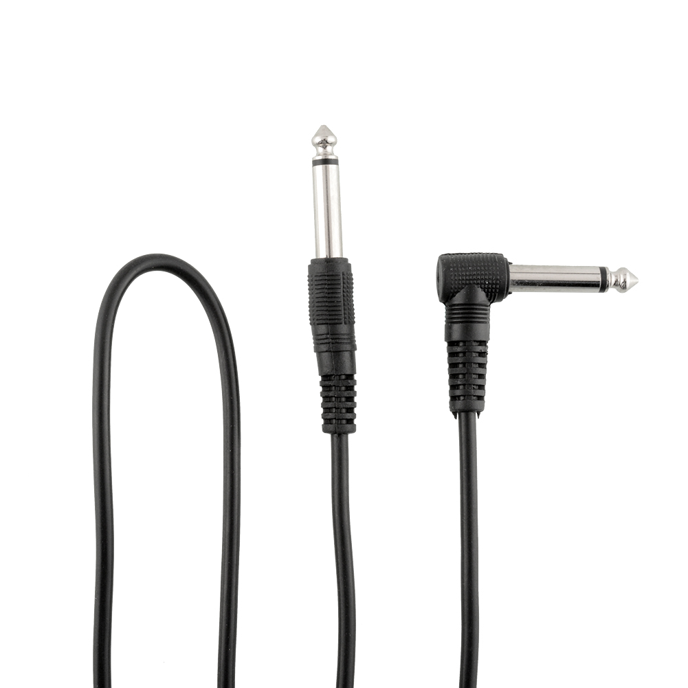 10FT Electric Guitar Amplifier Cable Amp Audio Black GuitarAmp Right angle 690163490857 eBay