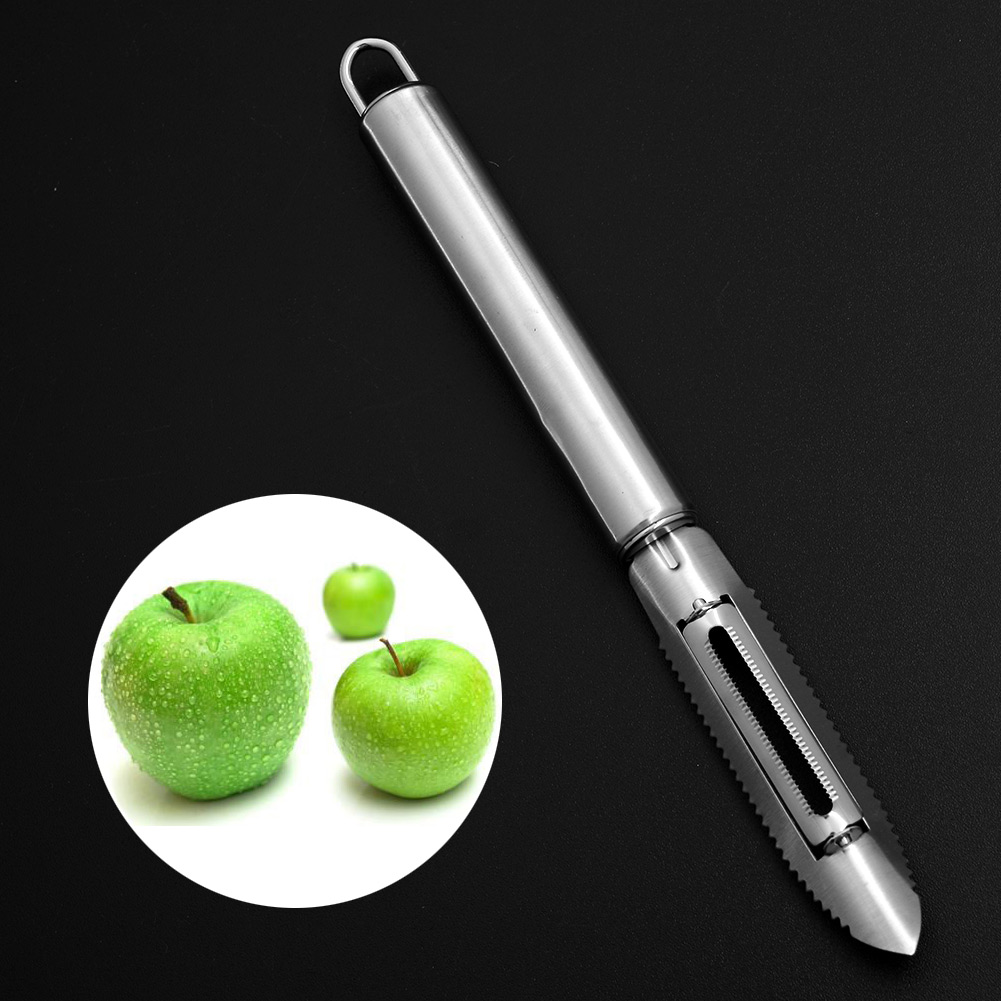 Easy Quick Stainless Steel Fruit Vegetable Peeler Scraper Tools Home