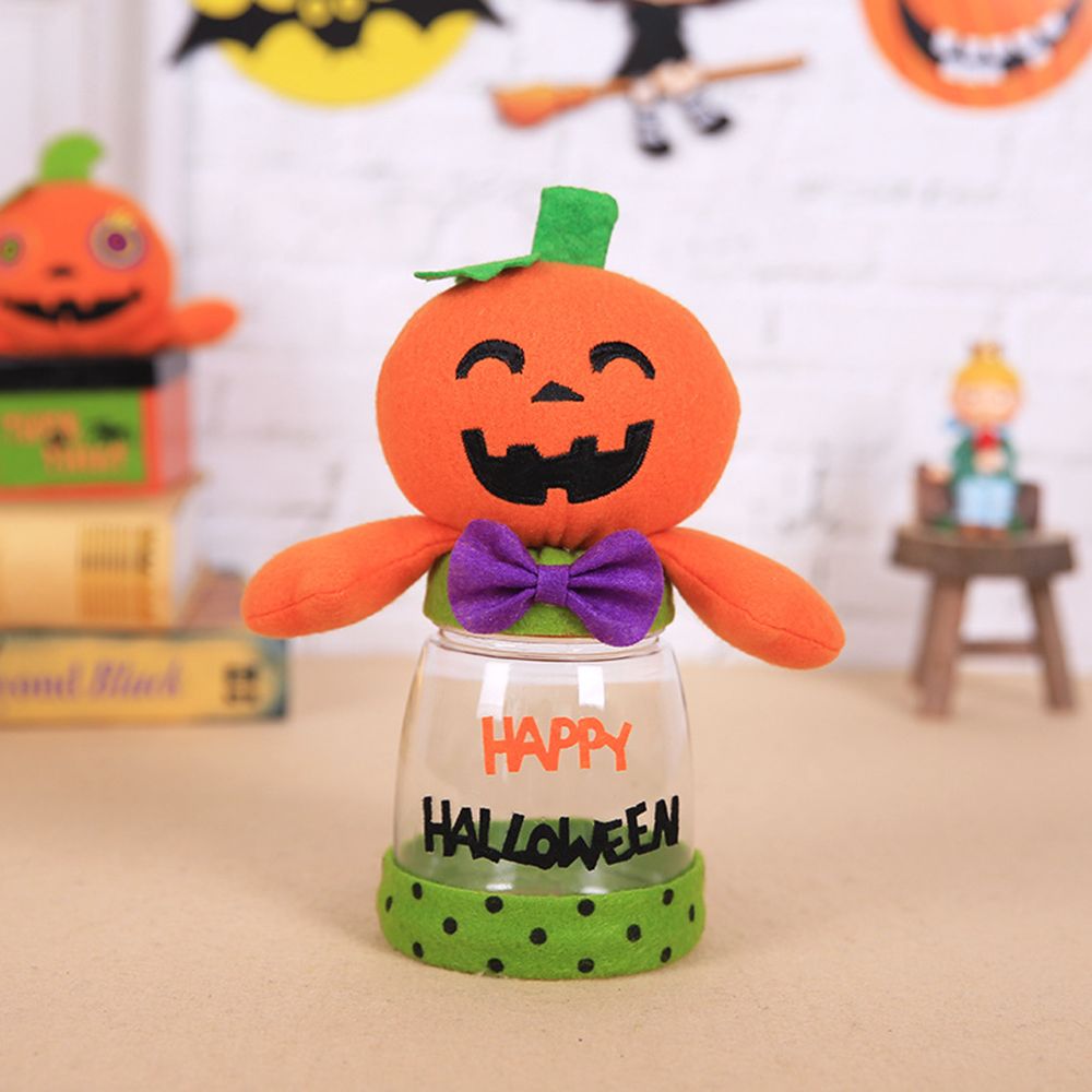 novelty halloween candy jar transparent plastic fashion halloween