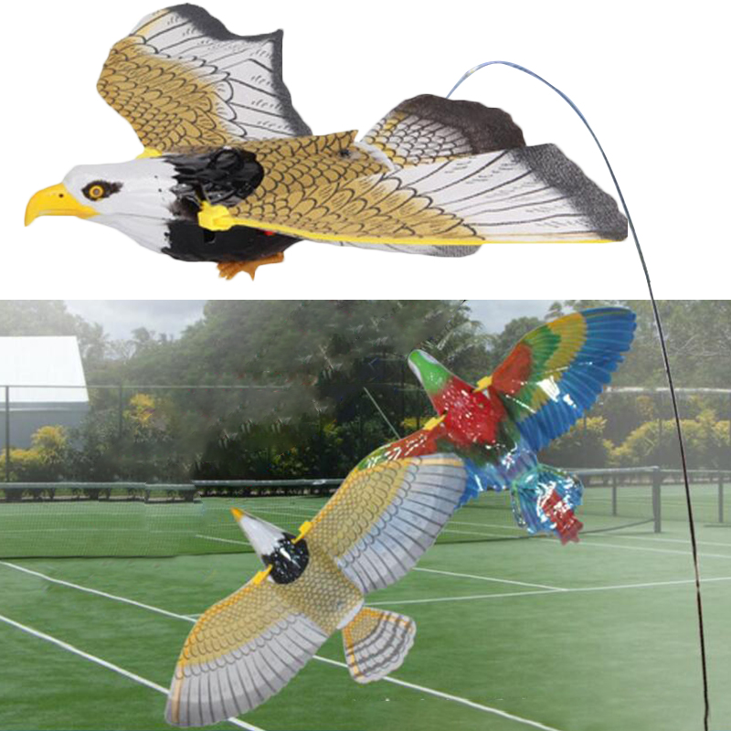 Electric Flying Birds Toy Hanging Wire Flapping Eagle Plastic Children