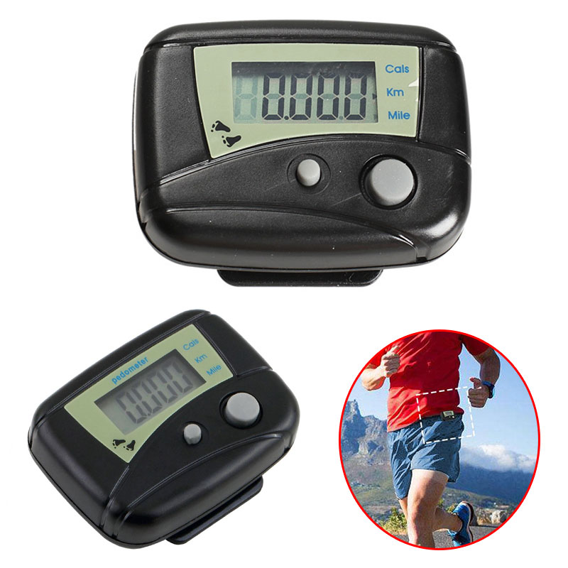 D845 Step Pedometer Calorie Counter Watches Walking Distance Meter Run