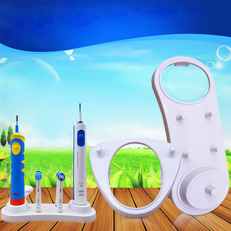 A01F White ABS Clear Electric Cosy Toothbrush Head Holder Stand For