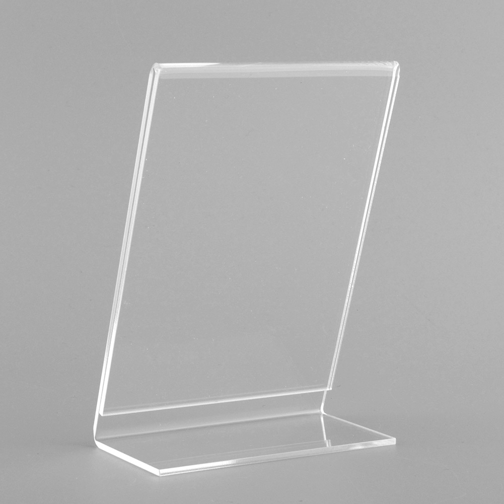 A4D0 Acrylic Plastic Menu Holder Perspex Leaflet Display Stands A6 OFFICE COLLEG eBay