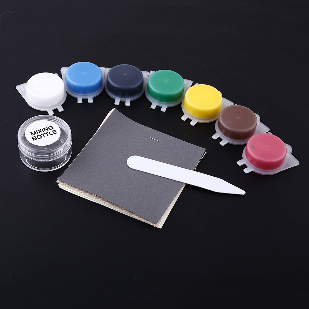 4407 leather vinyl repair kit fix rips holes car boat seat