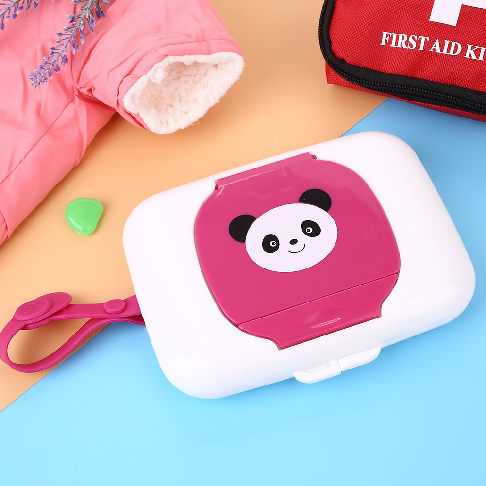 Baby Travel Wipe Case Child Wet Wipes Box Changing Dispenser Storage Holder LDUK