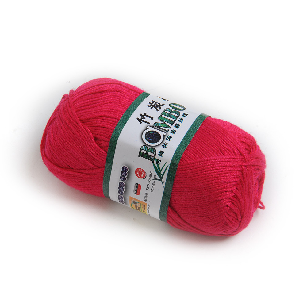 Brand New Soft Useful Knitting Yarn Smooth Bamboo Cotton 50g Multi ...