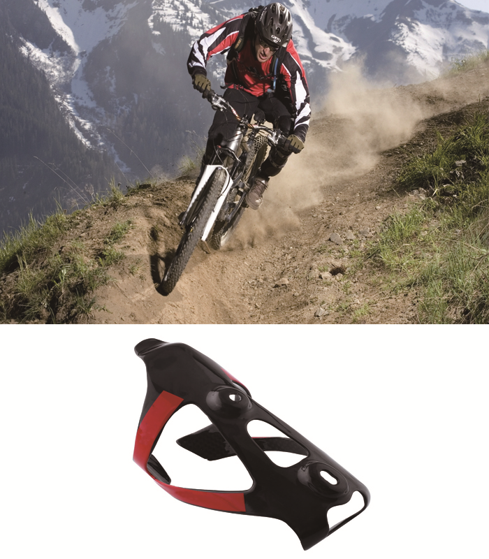 CARBON Bottle Cage Holder 100/% Pure Carbon Mountain Bike MTB Road Cycling 25g