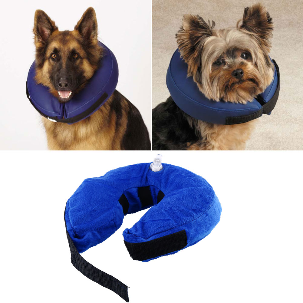 inflatable collar dog soft e-collar pet puppy wo