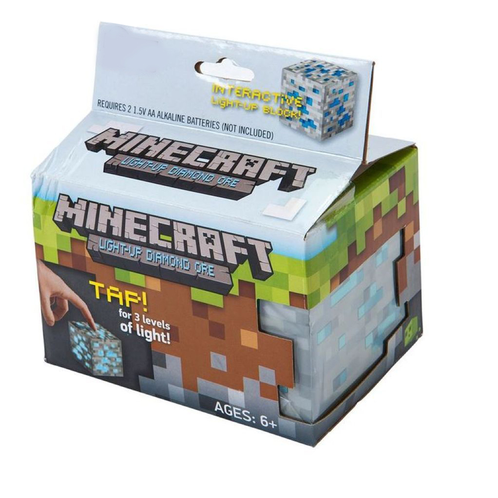 Brand DIAMOND ORE LIGHT UP NIGHT RED children Boy GREAT 