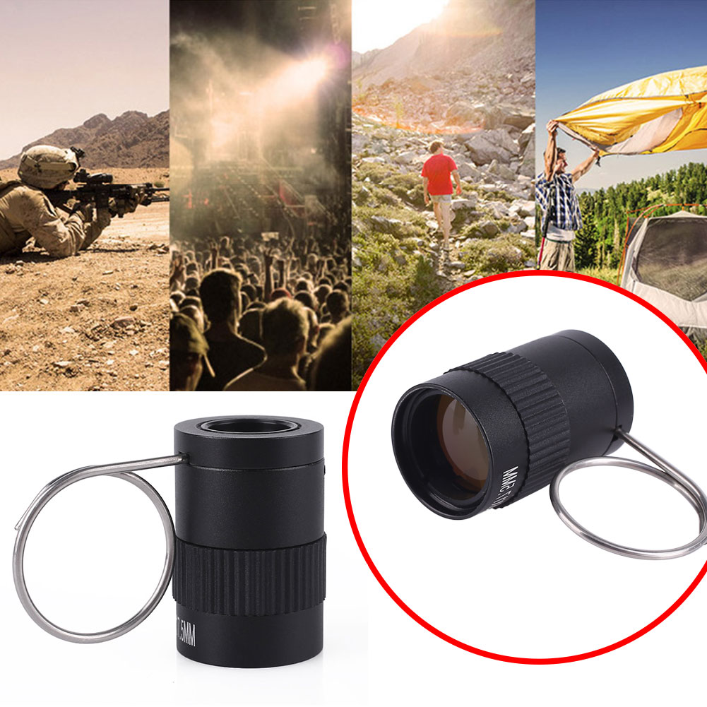 2.5 x 17.5 Binocular Pocket Telescope Hiking Hunting Outdoor Adjustable